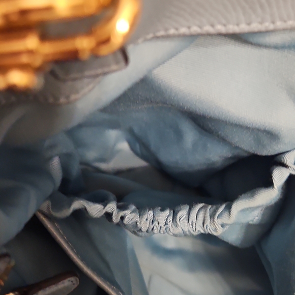 Coach Blue Tote Bag